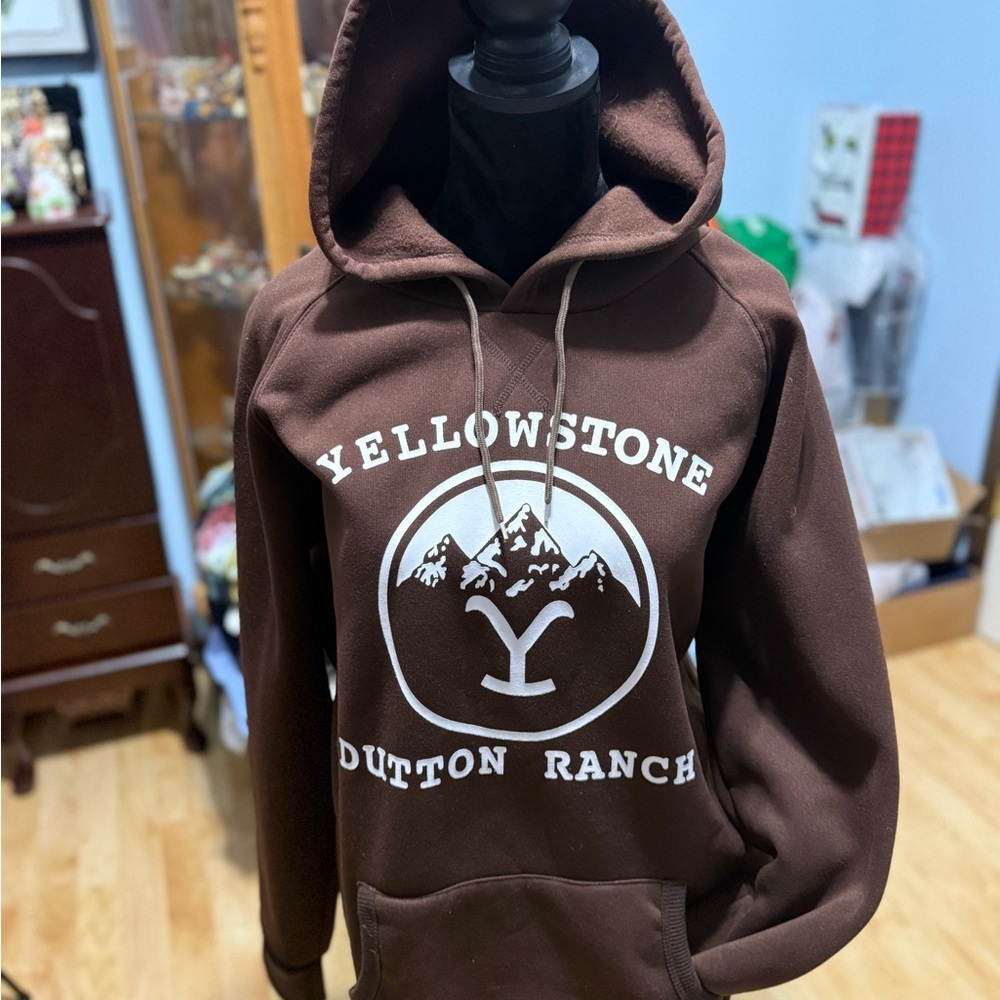 Yellowstone Dutton Ranch Brown Hoodie